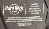 Hard Rock Cafe Men's Mardi Gras Orlando Black Short Sleeve Shirt Size Large