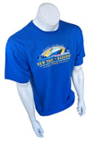 Disney Men's Cruise Line New York Bahamas 2012 Blue Short Sleeve Shirt Large