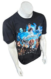 Warner Bros Men's Harry Potter Cast Black Short Sleeve Shirt Size Large