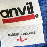 Anvil Men's Universal Studios Hollywood Simpsons Blue Shirt Size Large