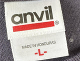 Anvil Men's Universal Studios Florida Navy Blue Short Sleeve Shirt Size Large
