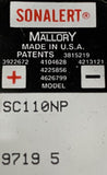 Mallory SC110NP Sonalert Audible Signal Buzzer Alarm