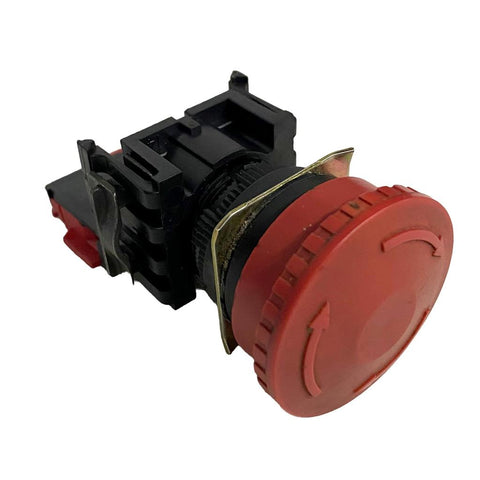 Allen-Bradley 800E-4X01 Red Emergency Stop Button Push/Pull Series B