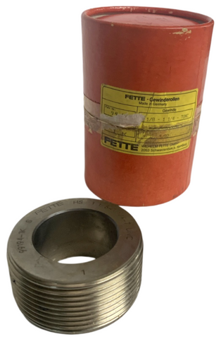 Fette 99197-1K Thread Rolling Dies HS 1 1/8-1 1/4-7 UNC 3 Piece Set