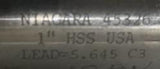 Niagara 45326 Double End Mill Cutter 1" HSS 5.645 C3 Lead