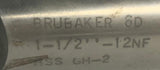 Brubaker 1-1/2"-12NF Hand Tap HSS GH-2 6D
