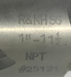R&N 1-11-1/2 HSG Hand Tap 5 Flute NPT 25121