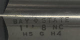 Bay State 1-8 NC Hand Tap 4 Flute HS G H4