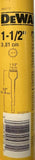 Dewalt DW5772 Slotting Tool Round Spline Shank 1-1/2" W Blade 12" OAL