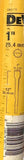 Dewalt DW5779 Cold Chisel Round Spline Shank 1" Width Blade 12" OAL