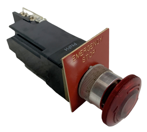 Allen-Bradley 800MR-FXTQ24XSD Red Push Button Switch 24V