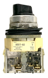 Allen-Bradley 800T-H2 Selector Switch Series T W/ Contact Block 800T-XD