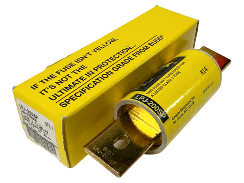 Cooper Bussmann LPJ-200SP Class J Fuse Time Delay Low Peak 200A 600 V