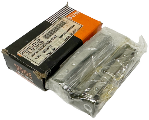 THK SR25W1SS(GK) Linear Guide Carriage Block Carbon Steel 23mm Rail Width