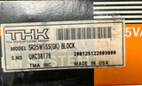 THK SR25W1SS(GK) Linear Guide Carriage Block Carbon Steel 23mm Rail Width