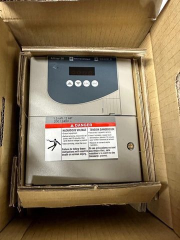 Telemecanique Square D ATV28HU29M2U Adjustable AC Speed Drive 2HP 1.5KW 1 Phase