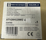 Telemecanique Square D ATV28HU29M2U Adjustable AC Speed Drive 2HP 1.5KW 1 Phase