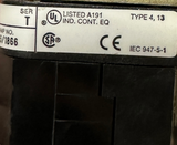 Allen-Bradley 800T-PA16G Push Button Illuminated Green Lens 120VAC 50/60HZ Ser T