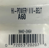 Gates A60 HI-Power II V Belt 90022060