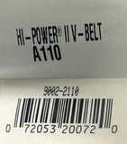 Gates A110 HI-Power II V Belt 90022110