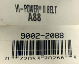 Gates A88 HI-Power II V Belt 90022088