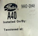Gates A40 HI-Power II V Belt 90022040