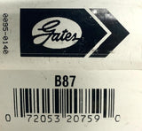 Gates B87 HI-Power II V Belt 90932087