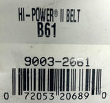 Gates B61 HI-Power II V Belt 90932061
