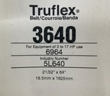 Gates 3640 Truflex V-Belt 5L640