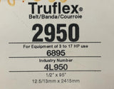 Gates 2950 Truflex V-Belt 4L950