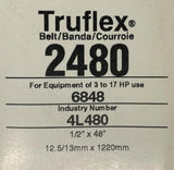 Gates 2480 Truflex V-Belt 4L480