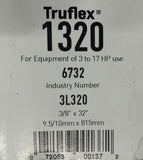 Gates 1320 Truflex V-Belt 3L320
