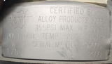 Alloy Products 104249-005 Pope Pressurized Tank 155 PSI 100°F