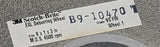 3M Scotch-Brite B9-10470 EXL Deburring Wheel 8 x 1 x 3 In Size 4500 RPM