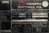 Zenith Controls MVPC2030AI1R MVP Remote Control Contactor 200 Amps 3-Pole 600V