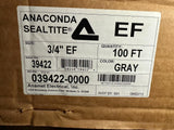 Anaconda Sealtite 39422 Liquid Tight Flexible Conduit 3/4" EF 100 FT Gray Steel