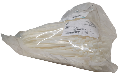 Pack of (1000) Panduit PLP2S-M Locking Push Mount Cable Tie Natural Nylon 7.9"L
