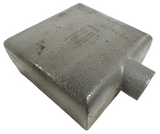 Killark 2FS-2M Conduit Two Gang Device Box 3/4" Hub