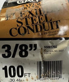 Southwire 55081702 Galflex 100 FT Type RW Flexible Steel Conduit 3/8"