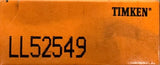 Timken LL52549 Tapered Roller Bearing Cone 0.8750" X 0.4400"