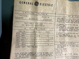 General Electric TH3361 Fusible Heavy Duty Safety Switch 600VAC 30A 3Pole NEMA 1