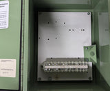 Hoffman A10086CH/SPL Electrical Enclosure Box Green Steel 10" x 8" x 6" w/ Plate