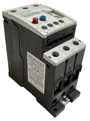 Siemens 3RU1136-4FB0 Overload Relay 28-40A W/ 3RU1936-3AA01 Terminal Support