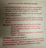 Browning H1 Split Taper Bushing 1" Bore 662289139026