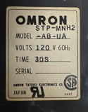 Omron STP-MNH2-AB-UA Motor Timer 30 Seconds 120 Volts 60 Hz