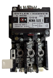 Cutler Hammer A10CN0 Motor Starter 27 Amp Series A1 Nema Size 1
