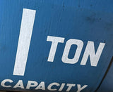 Shaw Box 1 Ton Air Hoist w/ Air Powered Trolley & Spreader Beam 33 FPM