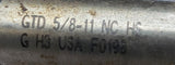 GTD Greenfield 5/8"-11 NC Hand Tap 4 Flute HS G H3 USA F0198