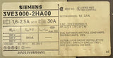 Siemens 3VE3000-2HA00 Motor Starter 600VAC 30A 30HP