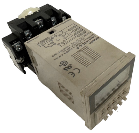 Omron H3CA-A Solid-State Timer 24-240 VAC 50/60 Hz 4VA Max